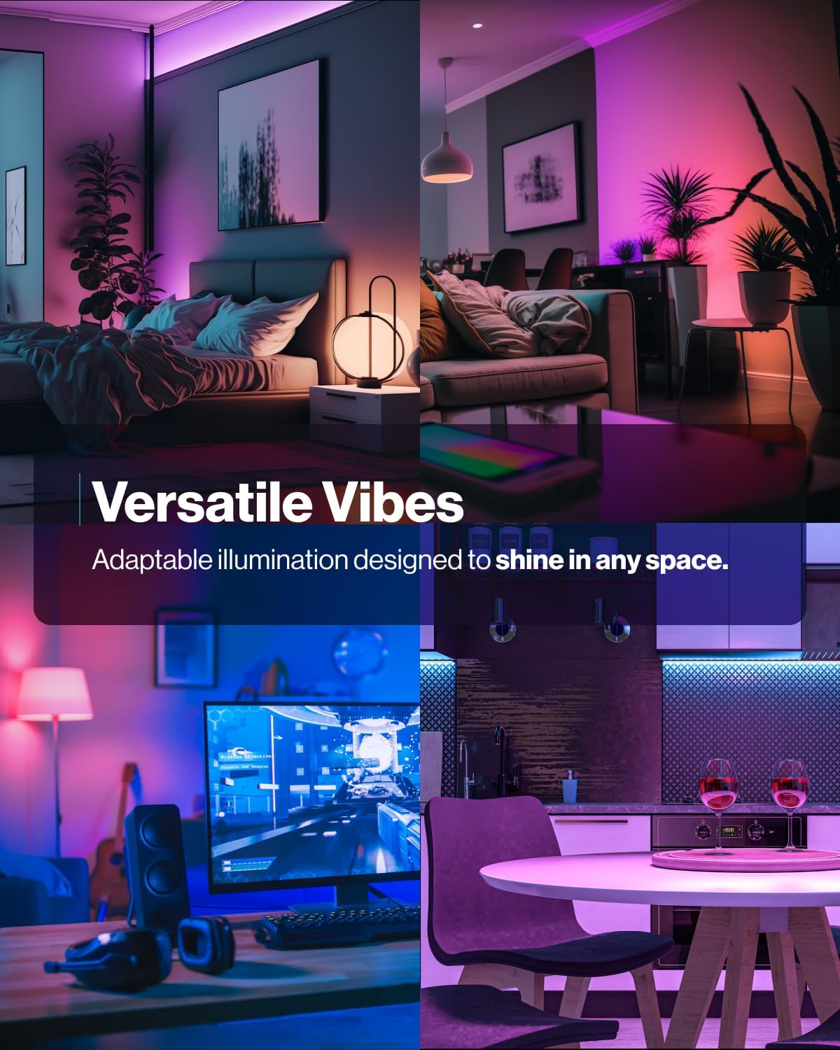 Sunco BR30 Alexa Smart Flood Light Bulb, Color Changing LED Recessed WiFi Bulb 8W, RGB CW, Dimmable, 650 LM, Compatible with Alexa & Google Assistant, E26 Base, No Hub Required, 10 Pack - Image 7